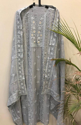 Dubai Cutwork Georgette Suit in 4+ colours