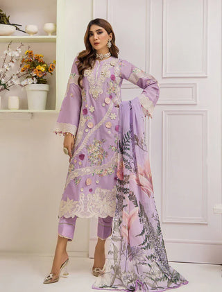 ZA Clothing Embroidered Raima Semi Stitched Lawn Collection – A Summer Work of Art
