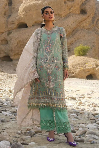 Sana Safinaz Luxury Lawn Collection -Mint Green Suit