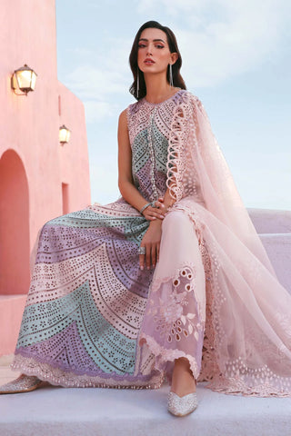 Maria B Lawn 26 Collection -Pink Lilac Suit