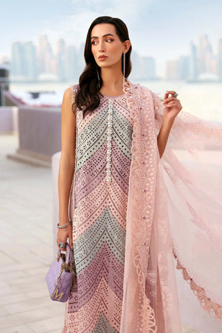 Maria B Lawn 26 Collection -Pink Lilac Suit