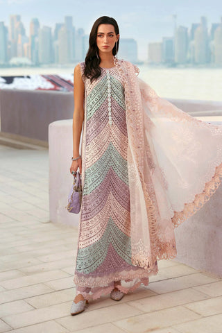 Maria B Lawn 26 Collection -Pink Lilac Suit