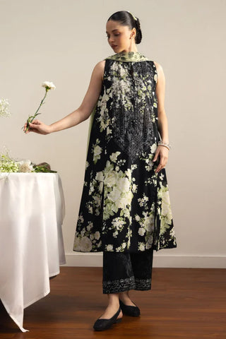 Coco Prints by Zara Shahjahan Prints Collection- BlackSuit