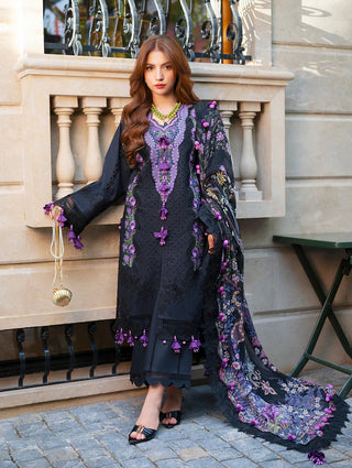 Jade Ombre Startlet Lawn Collection -Black Suit