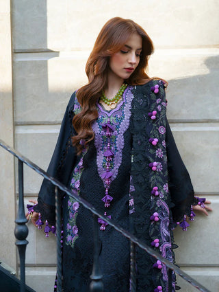Jade Ombre Startlet Lawn Collection -Black Suit