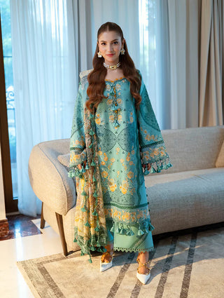 Jade Ombre Startlet Lawn Collection -Sea Green Suit