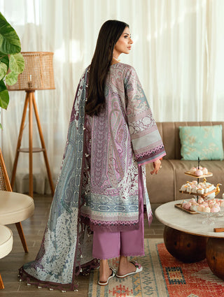 Jade Urbane Printed Lawn Collection -Orchid Suit