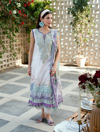 Jade Urbane Lawn Prints Collection- Purple Suit