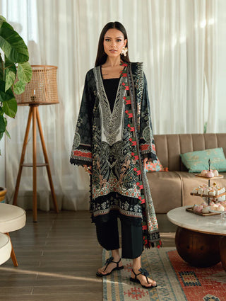Jade Urbane Lawn Prints Collection- Black Suit