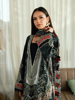 Jade Urbane Lawn Prints Collection- Black Suit