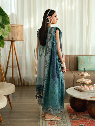 Jade Urbane  Lawn Prints Collection - Beau Blu Suit