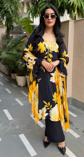 Ready-to-Wear Pure Crepe Salwar Suit for Women | Siron.C