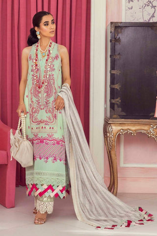 Sana Safinaz Muzlin Summer Lawn Collection- Mint Green Suit