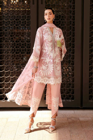 Maria B Lawn 26 Collection -Baby Pink Suit