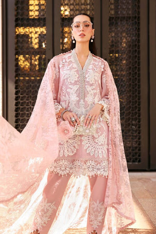 Maria B Lawn 26 Collection -Baby Pink Suit