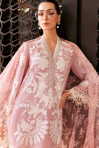 Maria B Lawn 26 Collection -Baby Pink Suit