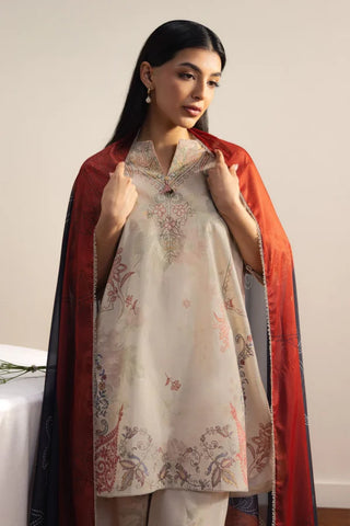 Coco Prints By Zara Shahjahan Prints Collection- Ivory Suit
