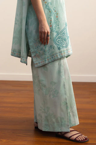 Coco By Zara Shahjahan Prints Collection -Powder Blue Suit