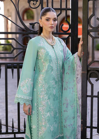 Saira Shakira Lawn Collection- Mint Green Suit