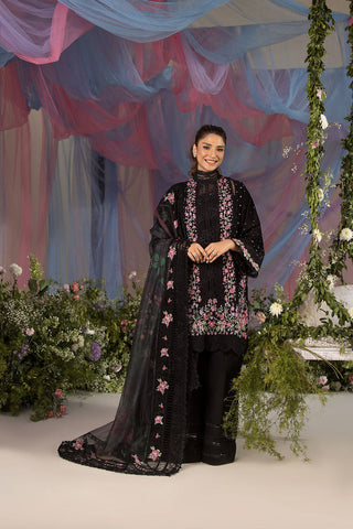Sobia Nazir Luxury Lawn Collection- Black Suit