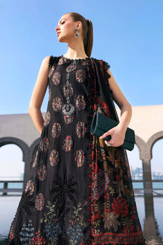 Maria B Lawn 26 Collection -Black Multi Suit
