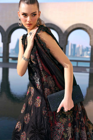 Maria B Lawn 26 Collection -Black Multi Suit
