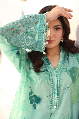 Maria B. M Basics Lawn Summer Collection 2025- Grassy Green