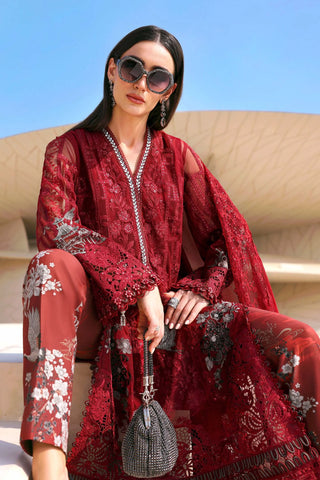 Maria B Lawn26 Collection- Red Suit