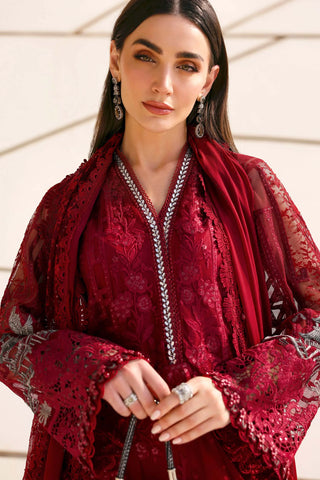 Maria B Lawn26 Collection- Red Suit