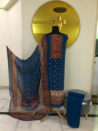 Ready-to-Wear Pure Crepe Salwar Suit for Women | Siron.C