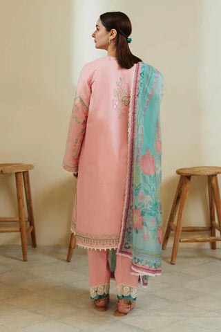 Coco Lawn Embroidered Lawn Collection -Baby Pink Suit