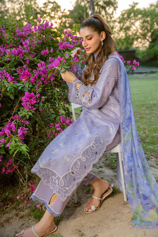 Rangrasiya Carnation Festive Edit Collection -Lavender Suit-EVA