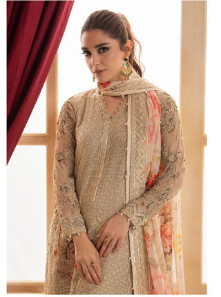 Charizma Dastan-E-Jashan Luxury Chiffon Collection -Brown Suit