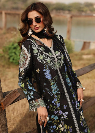 Sardinia Lawn Festive Collection -Black Blue Suit