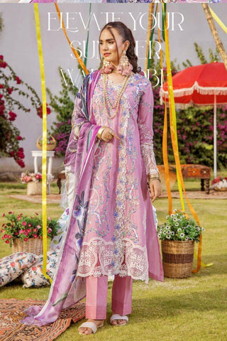 Zebaish Etoiles Unstitched Embroidered Lawn Collection – A Classy Must-Have for the Season