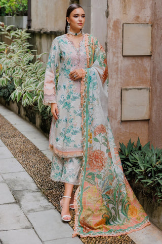 Jade Flora Linen Collection 2024 – Vibrant Pakistani Designer Winter Suits