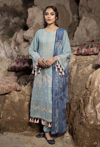 Adan Libas Hafsa Zia Collection: Lawn Suits with Cutwork and Embroidery