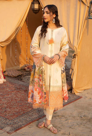 Adan Libas Hafsa Zia Collection: Lawn Suits with Cutwork and Embroidery