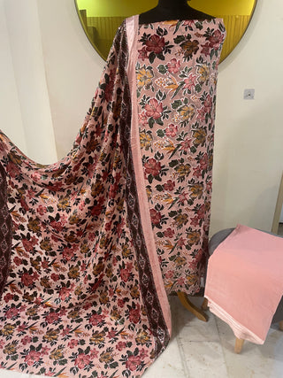 Pakistani Palachi Velvet Collection-Onion Pink Suit