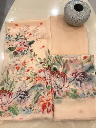 Elegant Georgette Floral Collection – Standout Seasonal Wardrobe | Siron.c Originals