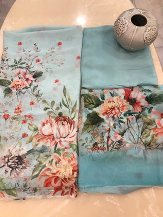 Elegant Georgette Floral Collection – Standout Seasonal Wardrobe | Siron.c Originals