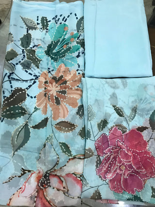 Elegant Georgette Floral Collection – Standout Seasonal Wardrobe | Siron.c Originals