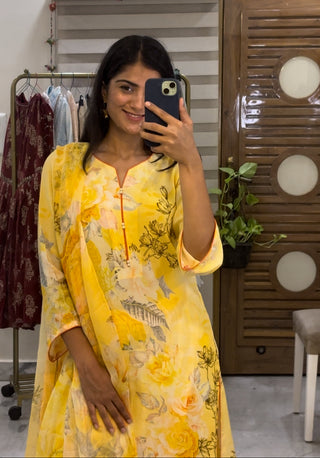 Ready-to-Wear Pure Crepe Salwar Suit for Women | Siron.C