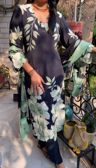 Ready-to-Wear Pure Crepe Salwar Suit for Women | Siron.C