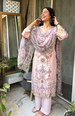 Ready-to-Wear Pure Crepe Salwar Suit for Women | Siron.C