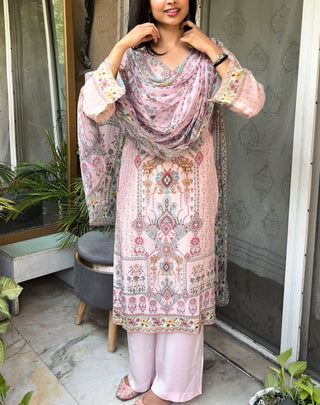 Ready-to-Wear Pure Crepe Salwar Suit for Women | Siron.C