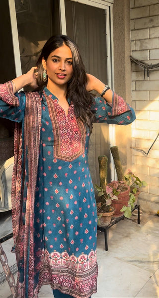 Ready-to-Wear Pure Crepe Salwar Suit for Women | Siron.C