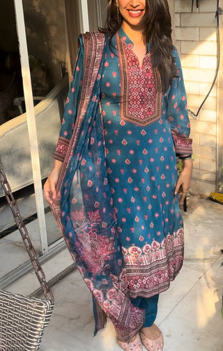 Ready-to-Wear Pure Crepe Salwar Suit for Women | Siron.C