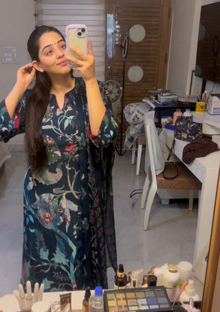 Ready-to-Wear Pure Crepe Salwar Suit for Women | Siron.C