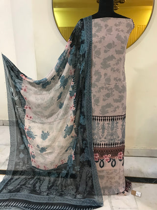 Siron.c Designed Georgette 3-Piece Suit Collection | Printed Seasonal Must-Have